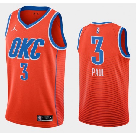Oklahoma City Thunder Chris Paul 3 Jordan Brand 2020-2021 Statement Edition Miesten Pelipaidat Swingman
